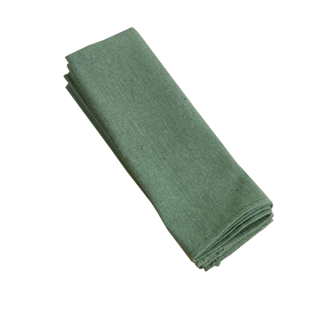 Cotton Square Napkins Set (12 Pcs)