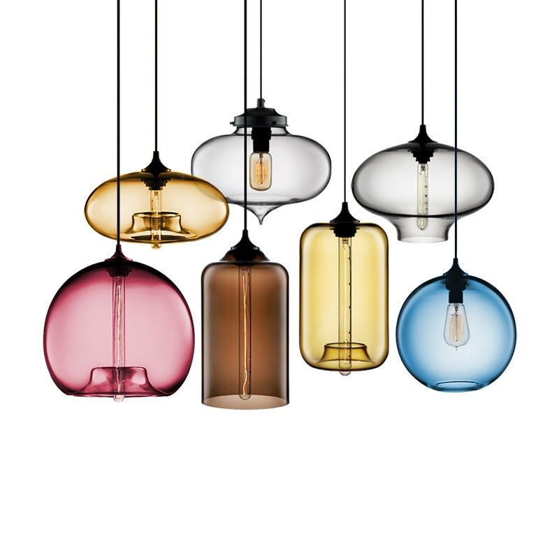 Modern Glass Pendant Lamp Garona