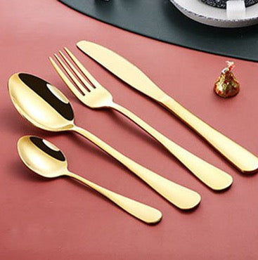 Stainless Steel Cutlery Set With Case Siabod (5 Colors)