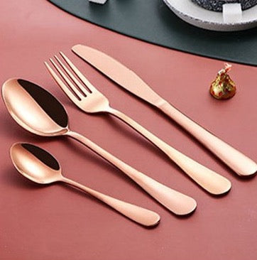 Stainless Steel Cutlery Set With Case Siabod (5 Colors)