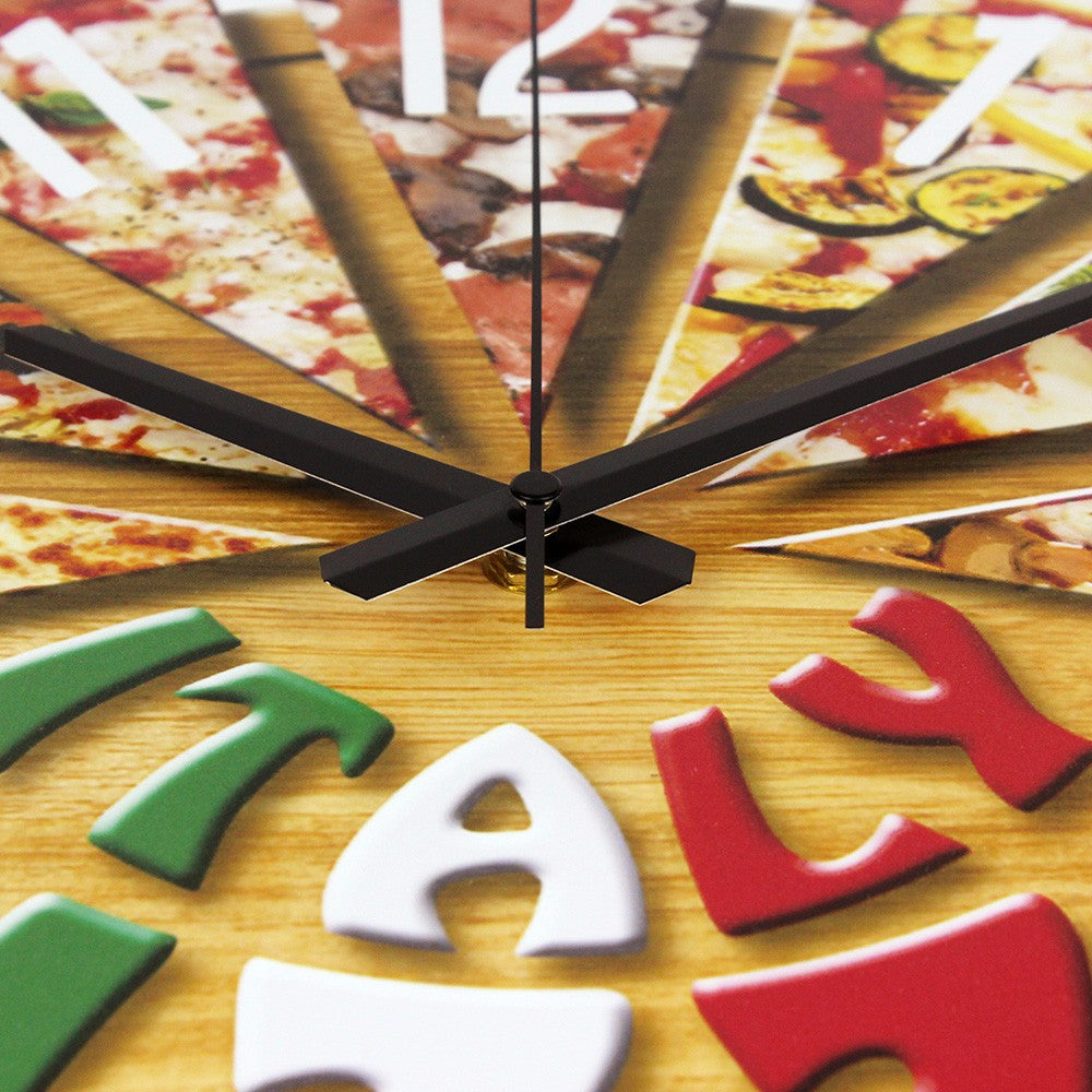 Wall Clock Pizza