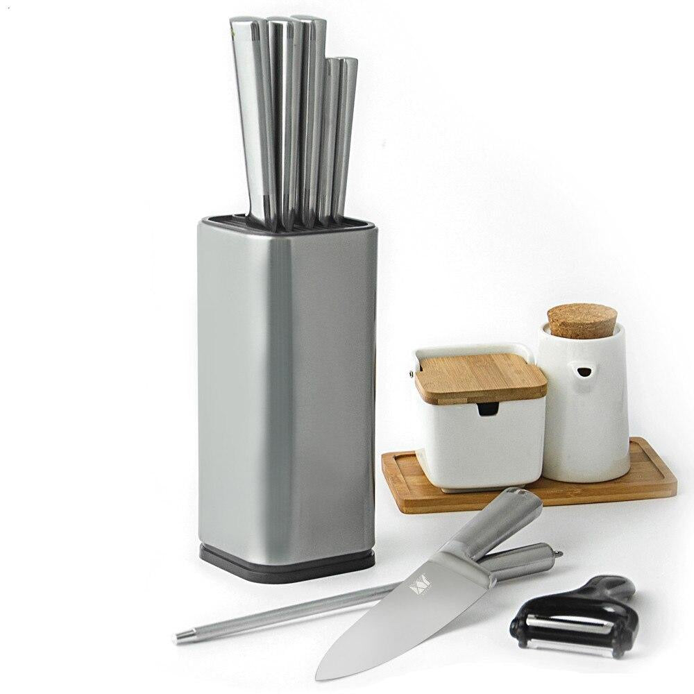 Stainless Steel Block Knife Holder Wisal