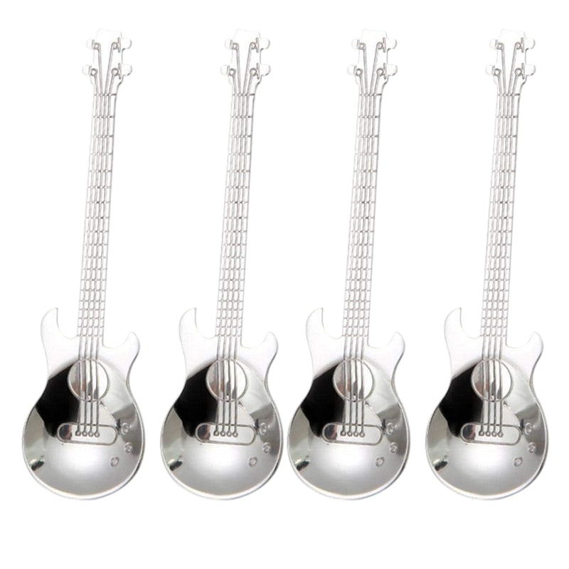 Guitar Coffee Teaspoons Volturno