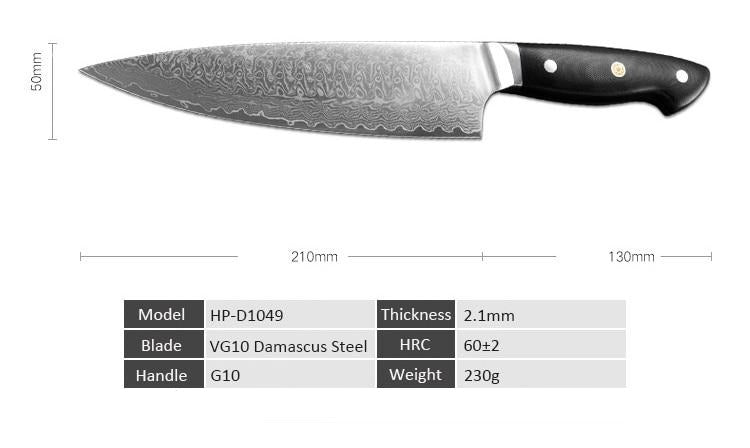 Professionelles Kochmesser Vinson