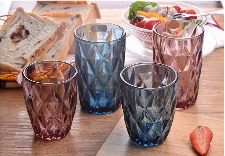 Glass Cup Lienz (3 Colors and 3 Models)