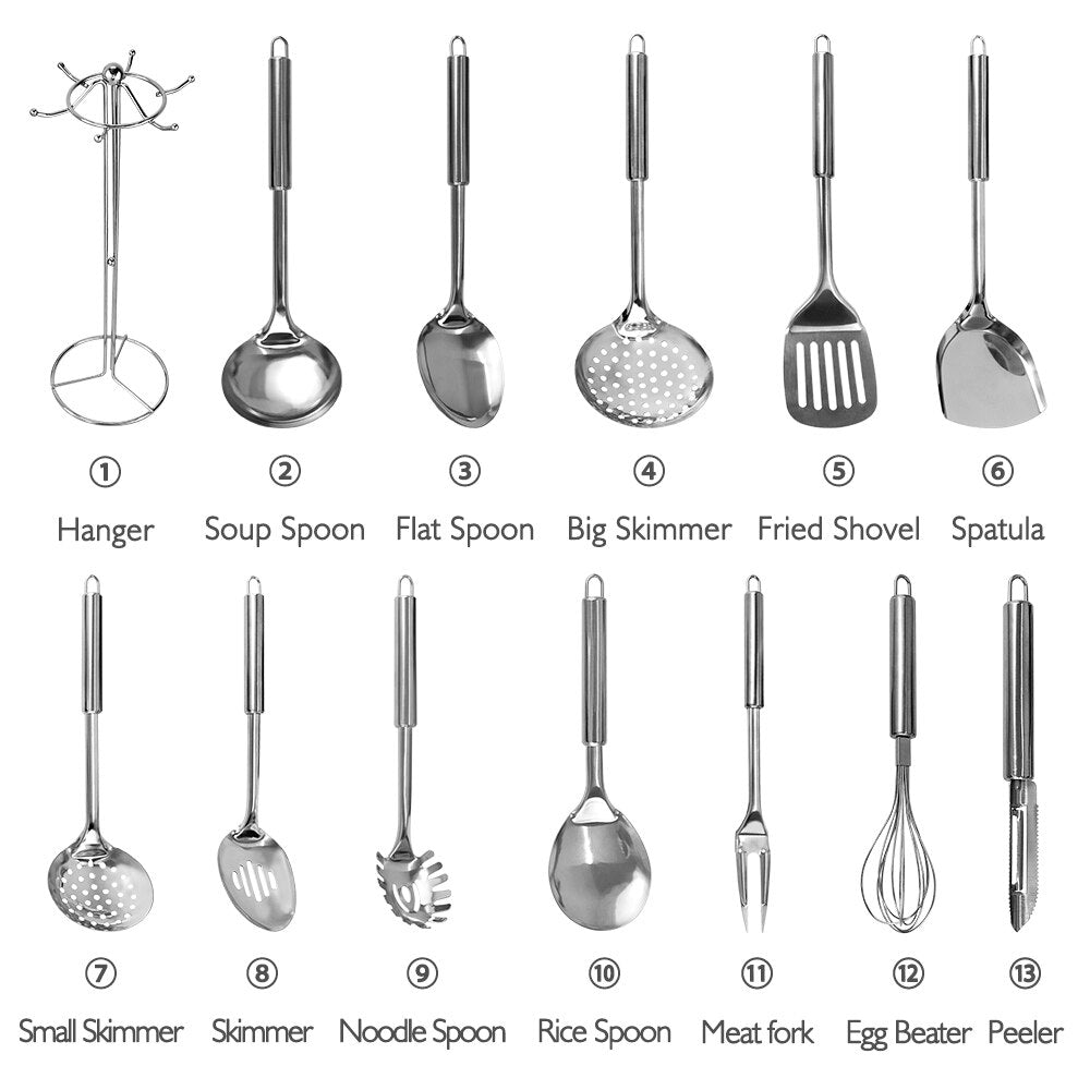 Stainless Steel Cooking Tools Set Mark