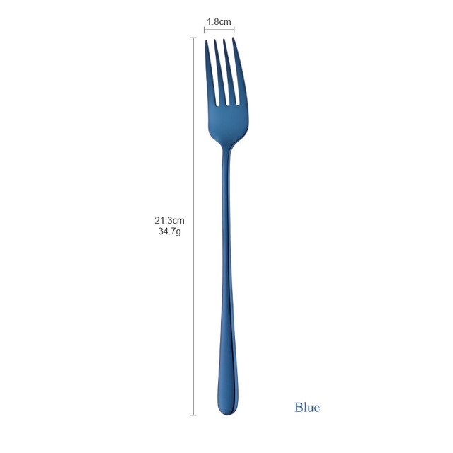 Stainless Steel Dinner Fork Kube (8 Colors)