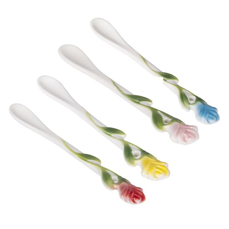 Elegant Tea Cup Set Melrose (4 Colors)