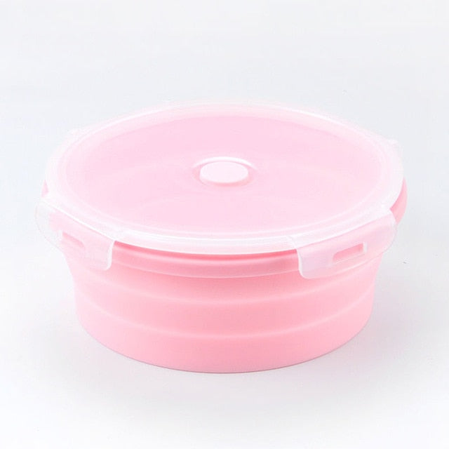 Foldable Lunch Box With Lid Tees (4 Colors)