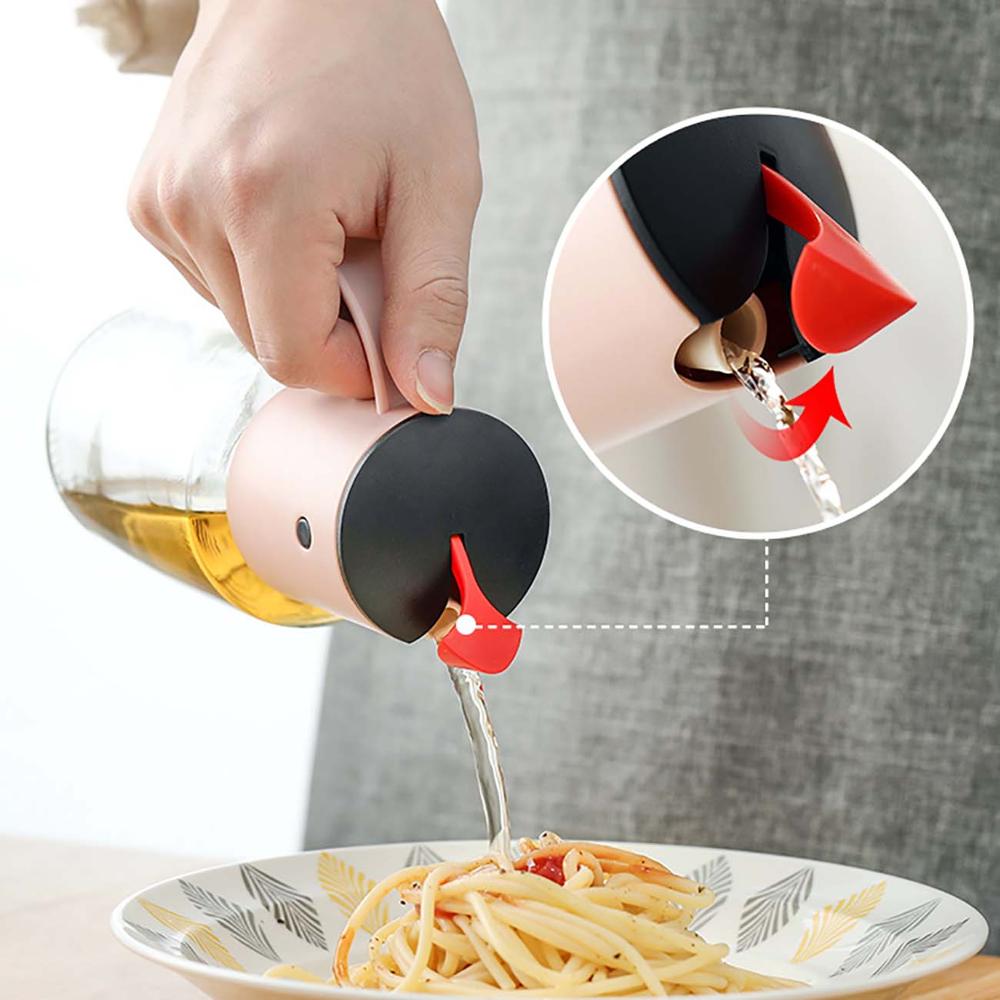 Botella de aceite de vidrio Hepste (2 colores)