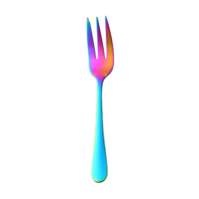 Stainless Steel Dessert Fork Brandon (8 Colors)