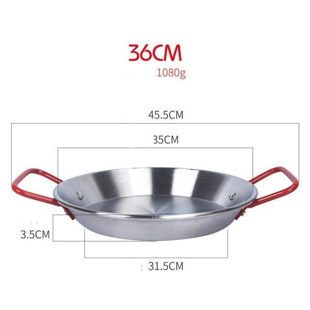 Paella Frying Pan Turia (4 Sizes)