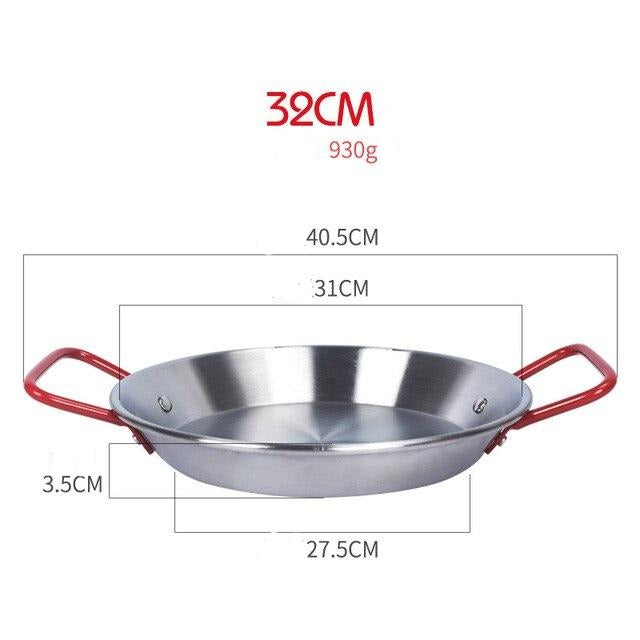 Paella Frying Pan Turia (4 Sizes)