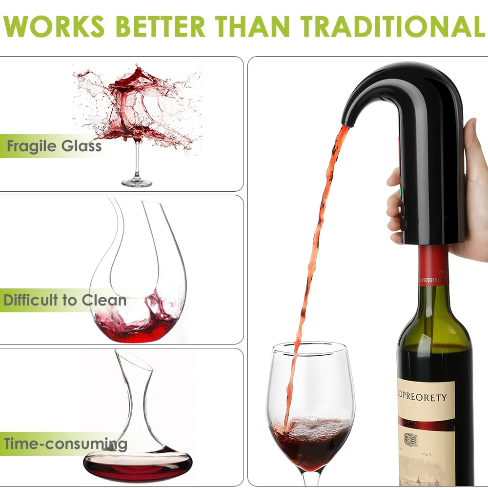 Portable Electric Wine Aerator Guarda (3 Colors)