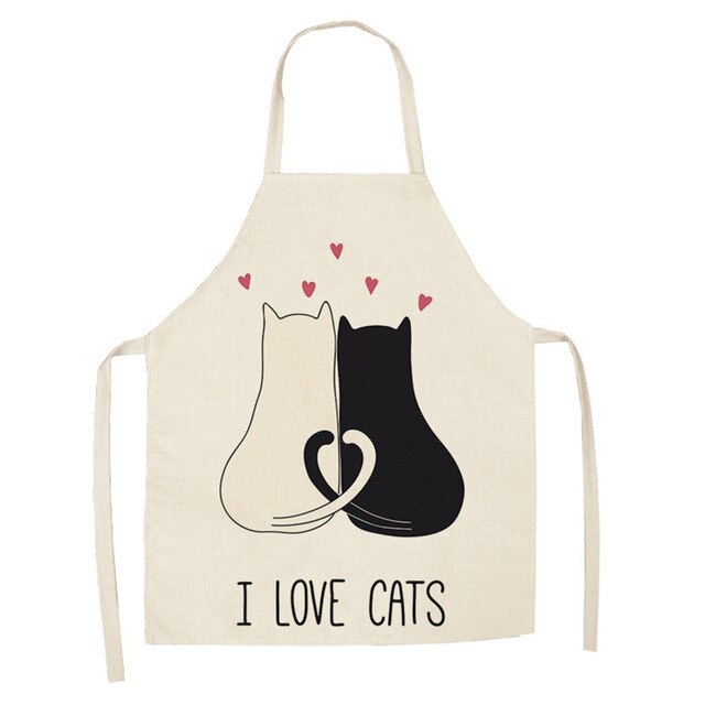 Cat Kitchen Apron Vicent (10 Models)