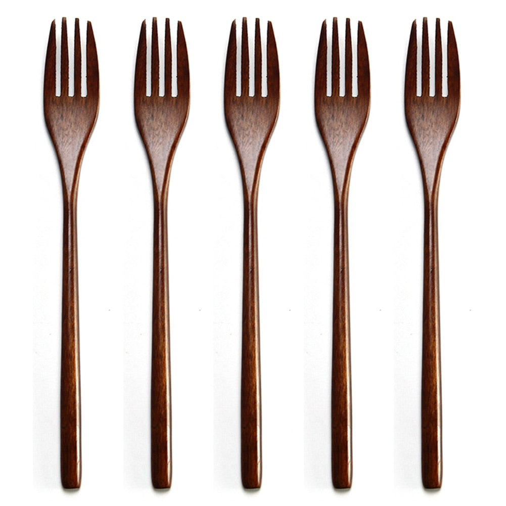 Wood Fork Set Forca