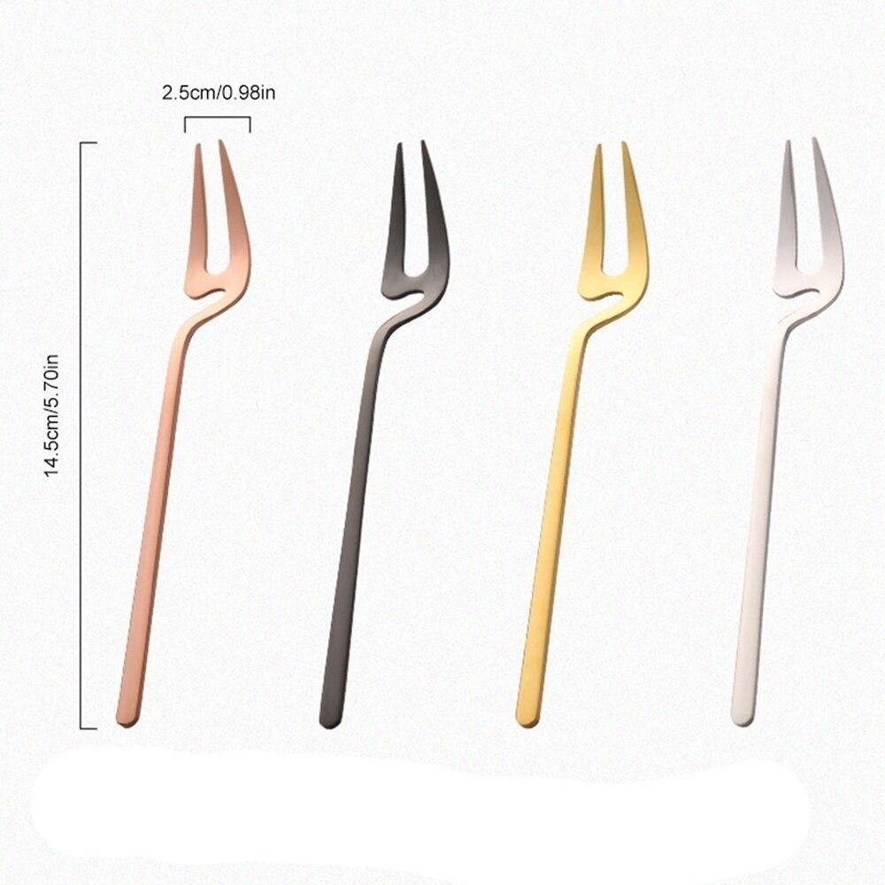 Stainless Steel Fruit Fork Kafka (4 Colors)