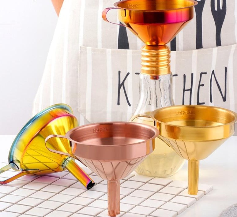 Entonnoir en acier inoxydable Aire (5 couleurs)