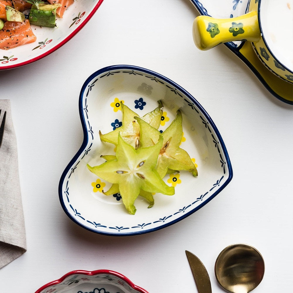 Ceramic Heart Bowl Trosc (2 Colors)