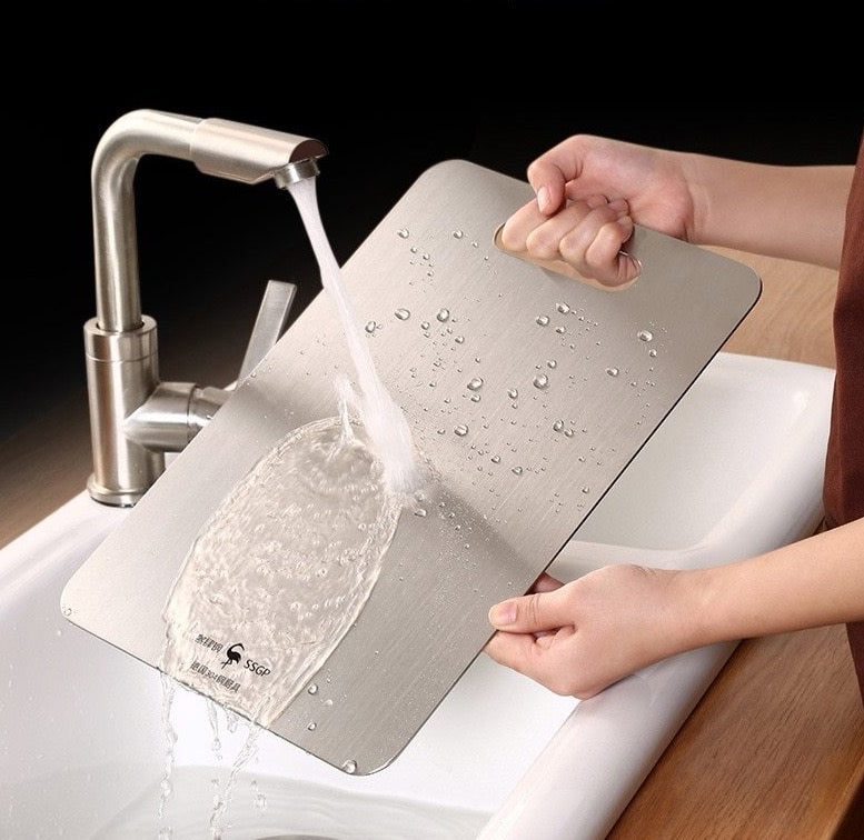 Edelstahl -Schneidebrett Korony (3 Größen)