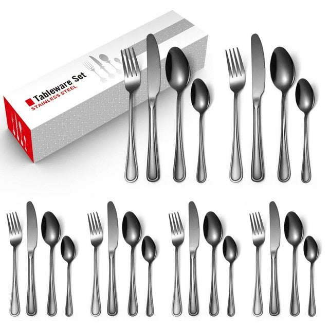 Stainless Steel Cutlery Set Foyle (5 Colors)