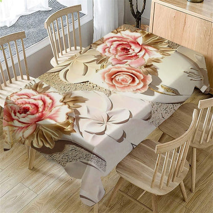 Rectangular 3D Tablecloth Blankenley (6 Colors)