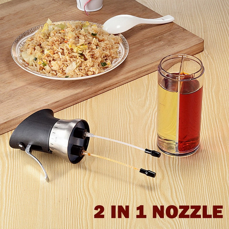 2-in-1-Öl- und Essigspender Borneo