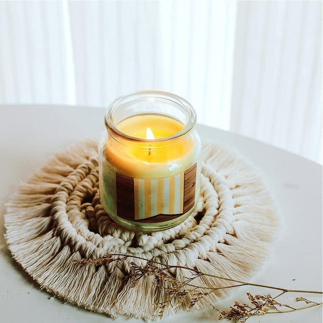 Handwoven Macrame Coaster Caidi (14 Models)