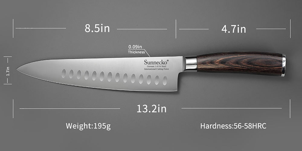 Santoku Kitchen Knife Kairaku