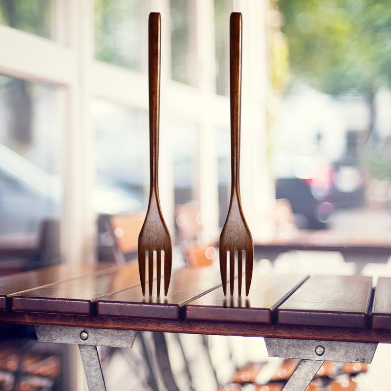 Wood Fork Set Forca