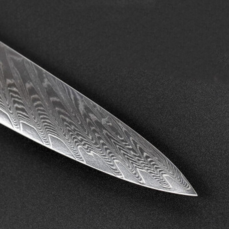 Japanese Damascus Chef Knife Haku