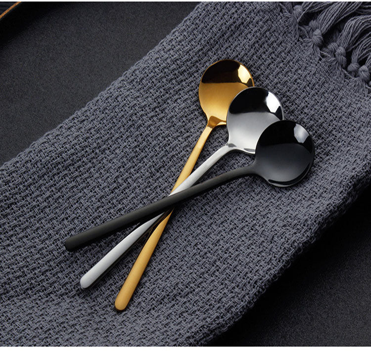 Long Stainless Steel Spoon Gilgen (3 Colors)