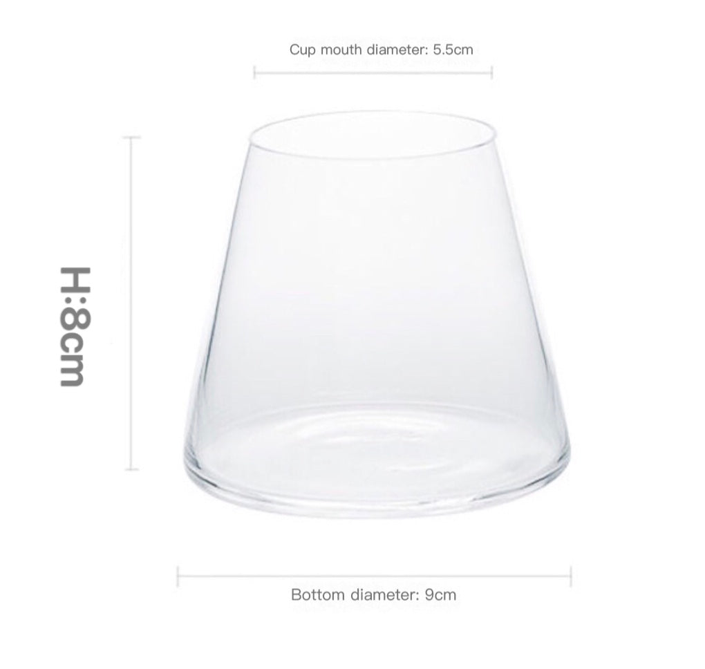 Gobelet en verre Mount Fuji