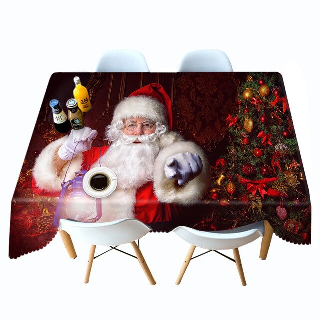3D Christmas Tablecloth Ouse (6 Styles)