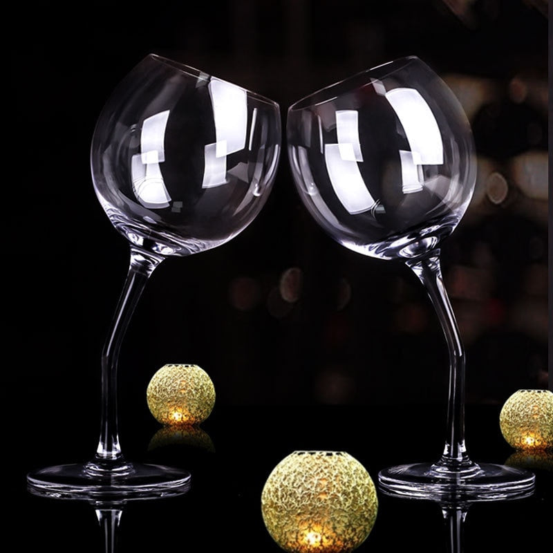 Tasse de vin en verre plié lonzo