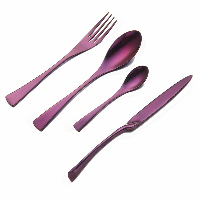 Stainless Steel Cutlery Dinnerware Set Denali (6 Colors)