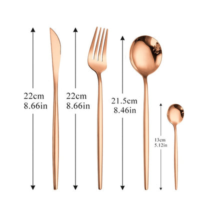 Stainless Steel Cutlery Set Olvera
