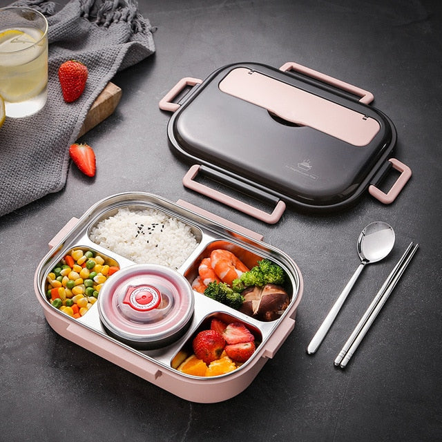 Stainless Steel Lunch Box Olivia (3 Colors)