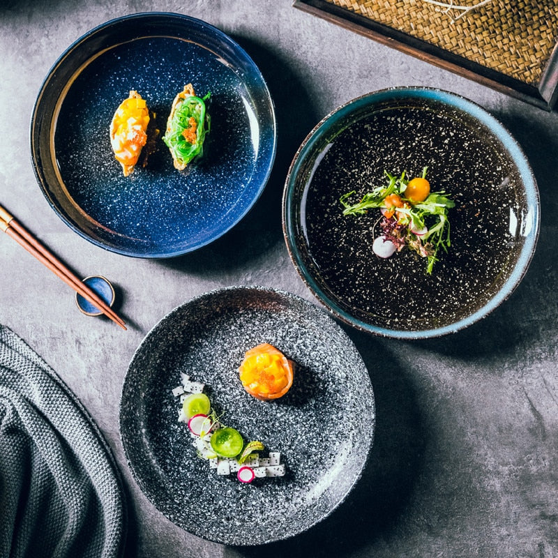 Deep Ceramic Plate Chaorach (3 Farben)