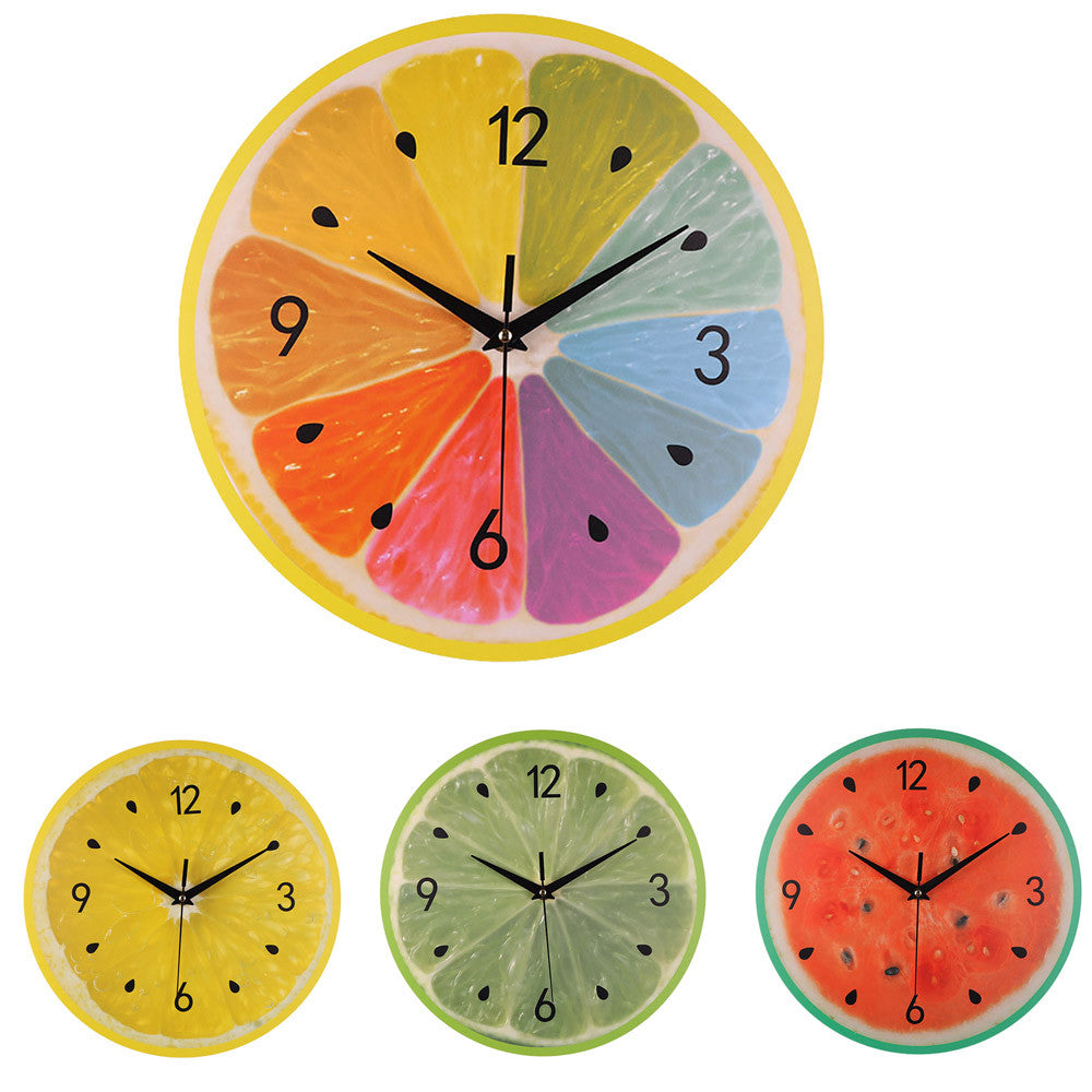 Fruit Wall Clock Zeben (3 Models)