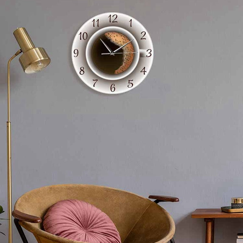 Wall Clock Coffee