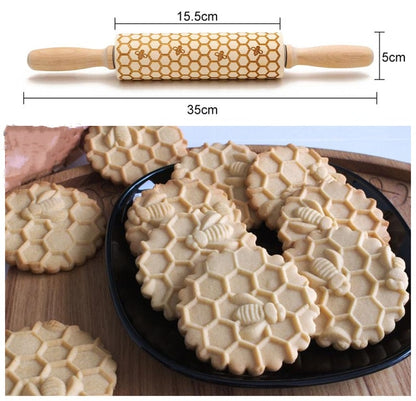 Embossed Wooden Rolling Pin Tarnica (12 Models)