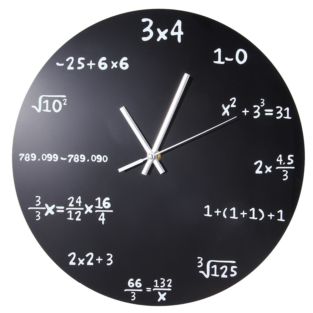 Wall Clock Mathematics