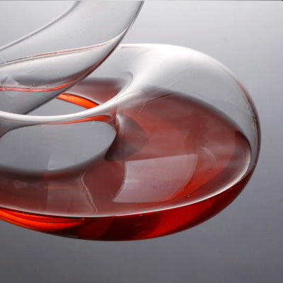Snake-Shaped Crystal Glass Decanter Kuna (2 Sizes)