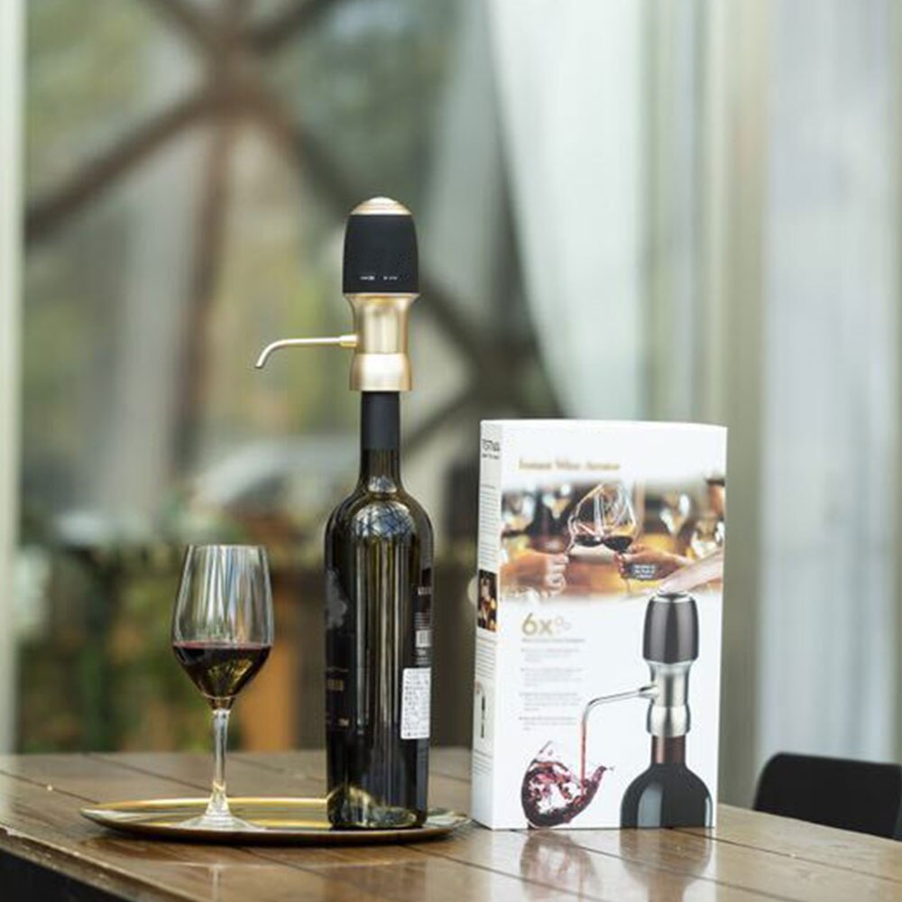 Maire de carafas de vin intelligent