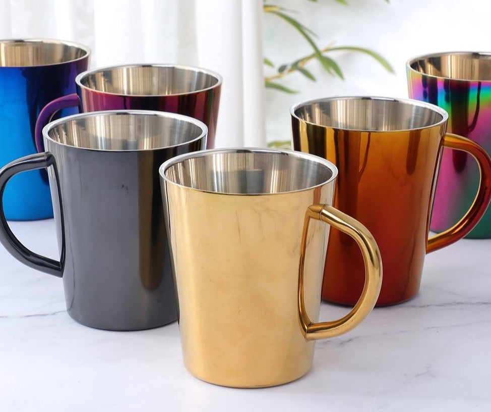 Stainless Steel Coffee Mug Forth (8 Colors)