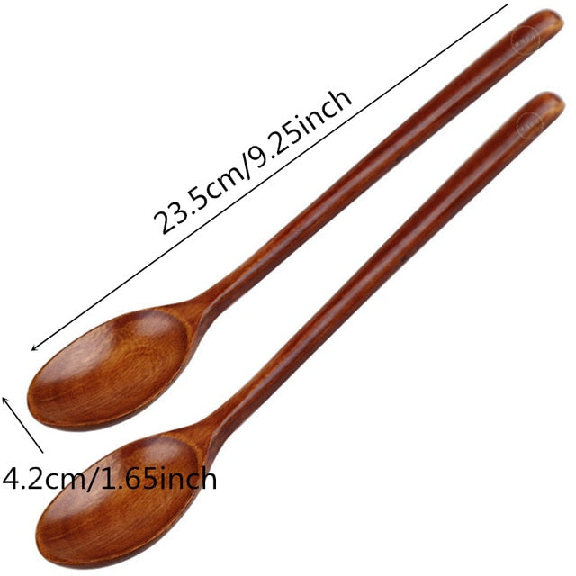 Japanese Style Wooden Soup Spoon Sankt (2 Colors)