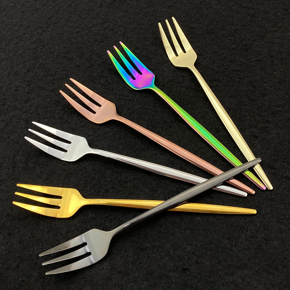 Stainless Steel Tea Fork Coille (6 Colors)