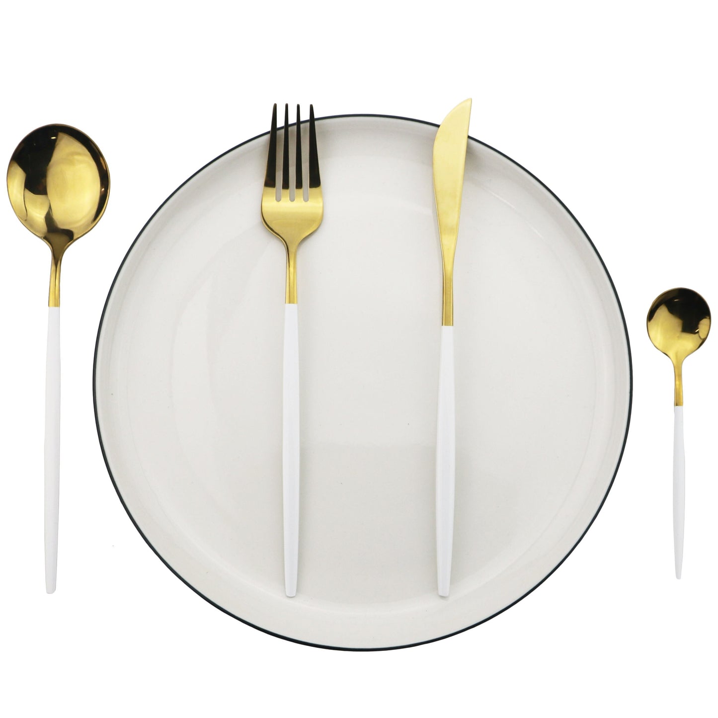 Stainless Steel Dinner Fork Set Panticosa (20 Colors)