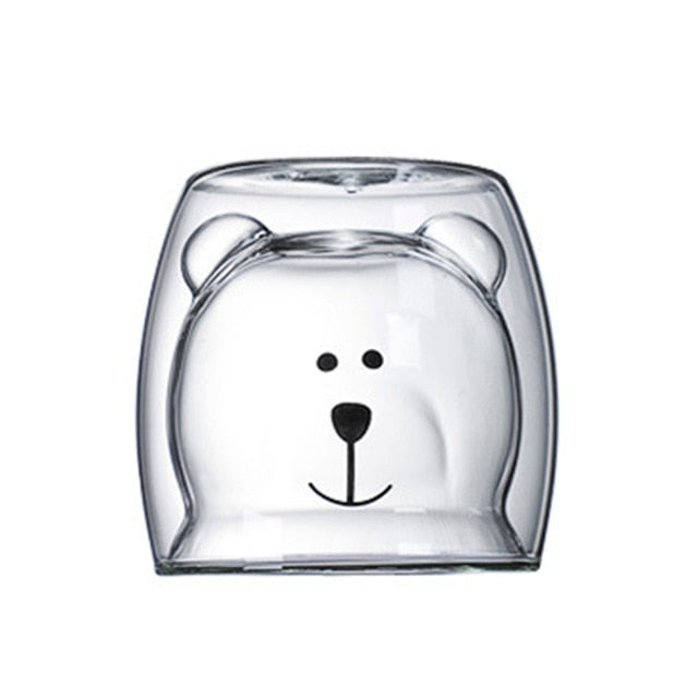 Bear Glass Mugs Saltoro (5 Styles)